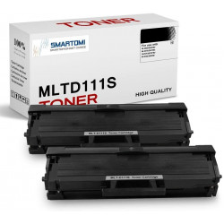 SMARTOMI Samsung 2er-Pack MLT-D111S Kompatible Schwarze Tonerkartuschen