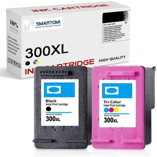 SMARTOMI Epson 300XL Tintenpatronen remanufactured 2er-Pack