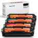 SMARTOMI 4er-Pack Samsung CLT 504S Kompatible KCMY-Tonerkartuschen