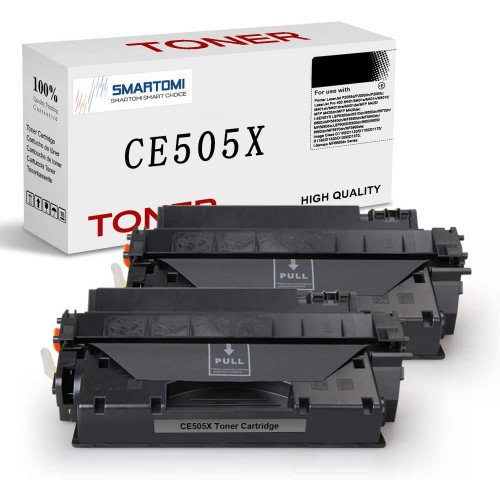 SAMRTOMI HP CE505A 05A CE505X 05X Kompatible Tonerkartuschen 2er Pack