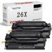 SMARTOMI HP 26A CF226A Kompatibel Tonerkartusche 2er Pack (Mit Chip)