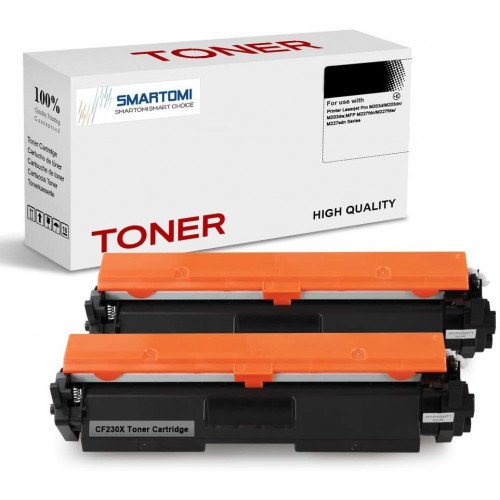 SMARTOMI HP 30X CF230X kompatible Tonerkartusche 2er Pack