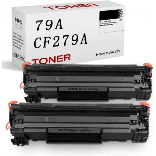 SMARTOMI HP 79A CF279A Kompatible Schwarz Tonerkartusche (2 Pack)