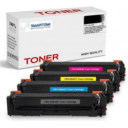 SMARTOMI Canon CRG 054 054H Kompatibel Tonerkartusche 4er-Pack