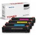 SMARTOMI Canon CRG 054 054H Kompatibel Tonerkartusche 4er-Pack