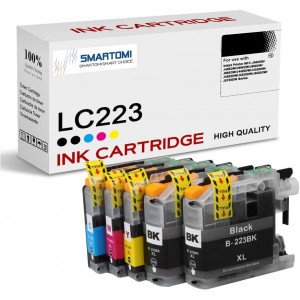 SMARTOMI Brother LC223 LC223XL Kompatible Tonerkartuschen 10er-Pack