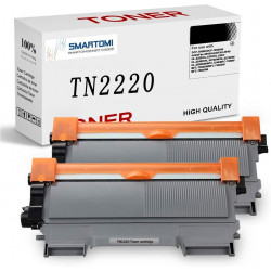 SMARTOMI Brother TN2220 Kompatible Schwarze Tonerkartuschen 2er-Pack