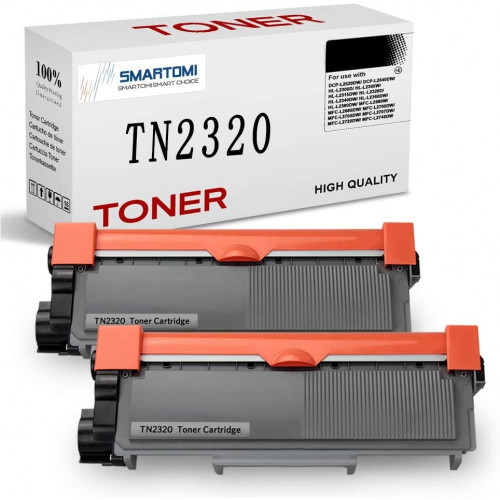 SMARTOMI Brother TN2320 TN-2320 Kompatible Tonerkartuschen 2pk
