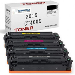 SMARTOMI HP 201X CF400X Kompatibel Tonerkartuschen 4er Pack