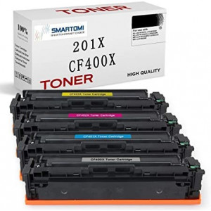 SMARTOMI HP 201X CF400X Kompatibel Tonerkartuschen 4er Pack