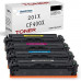SMARTOMI HP 201X CF400X Kompatibel Tonerkartuschen 4er Pack