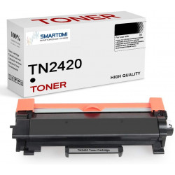 SMARTOMI Brother TN2420 TN-2420 Schwarze Tonerkartusche 1 Pack