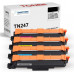 SMARTOMI Brother TN247 TN243 Kompatible schwarze Tonerkartusche 4er Pack